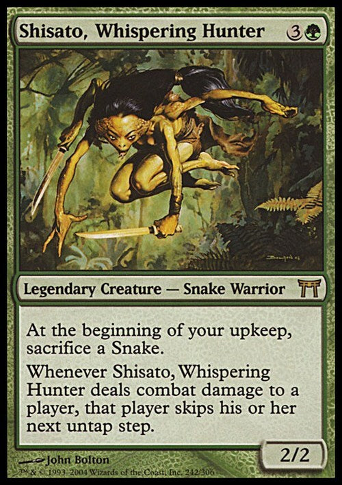 Shisato, Whispering Hunter ~ Champions of Kamigawa [ Excellent ] [ Magic MTG ]