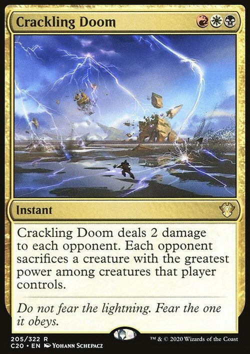 Crackling Doom ~ Commander: Ikoria [ NearMint ] [ Magic MTG ]