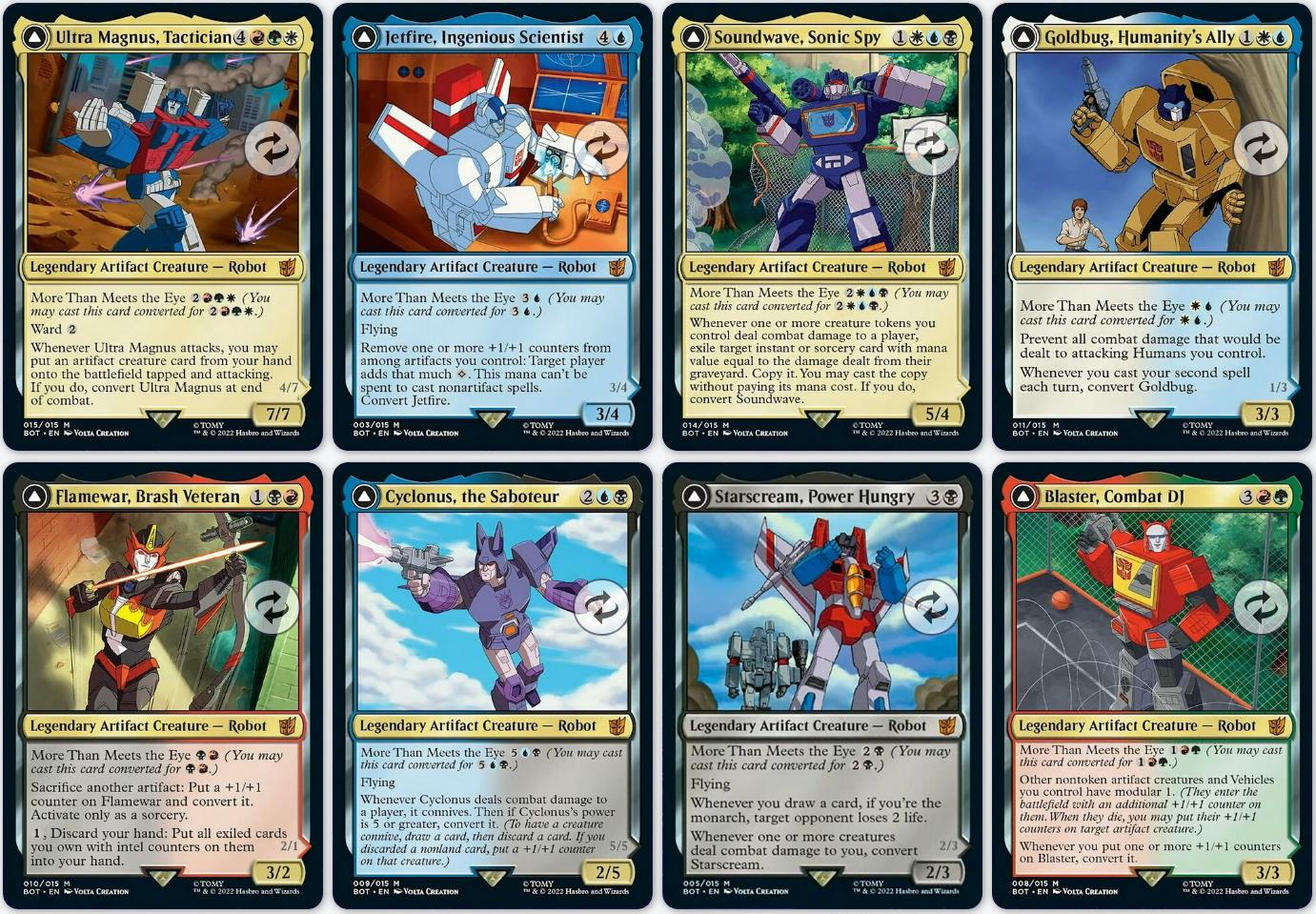 Choose your TRANSFORMERS ~ The Brothers' War [ NearMint ] [ Magic MTG ] - London Magic Traders Ltd
