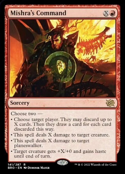 Mishra's Command ~ The Brothers' War [ NearMint ] [ Magic MTG ]