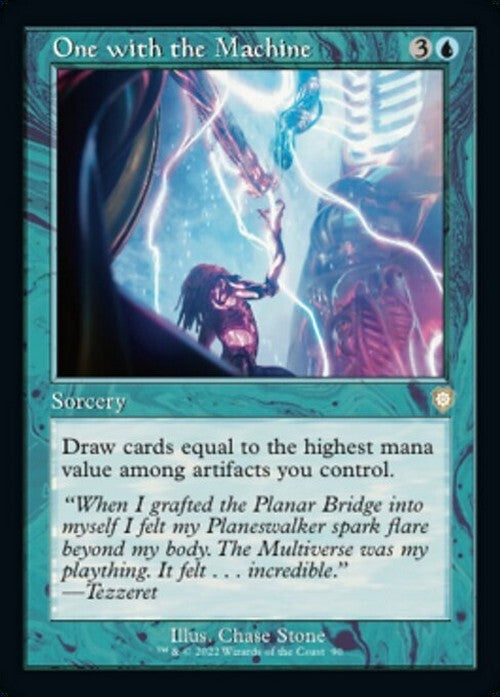 One with the Machine ~ Commander: The Brothers' War [ NearMint ] [ Magic MTG ]