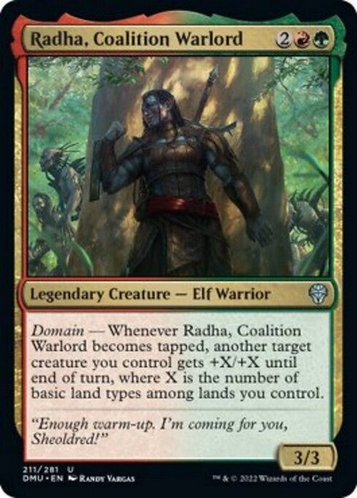 Radha, Coalition Warlord ~ Dominaria United [ NearMint ] [ Magic MTG ]