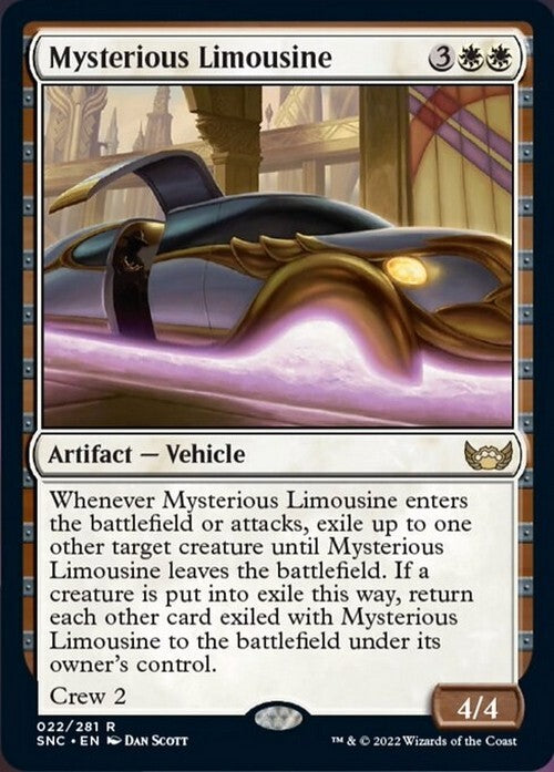 Mysterious Limousine ~ Streets of New Capenna [ NearMint ] [ Magic MTG ]