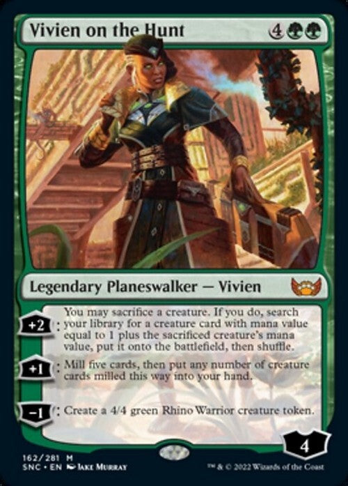 Vivien on the Hunt ~ Streets of New Capenna [ NearMint ] [ Magic MTG ]