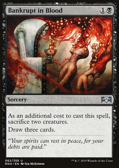 Bankrupt in Blood ~ Ravnica Allegiance [ NearMint ] [ MTG ] - London Magic Traders Ltd
