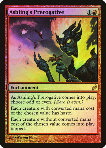 FOIL Ashling's Prerogative ~ Lorwyn [ Excellent ] [ Magic MTG ]