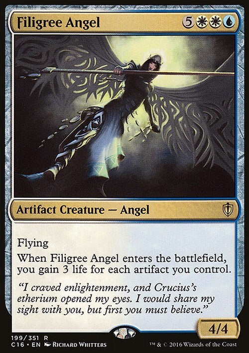 Filigree Angel ~ Commander 2016 [ Excellent ] [ Magic MTG ]