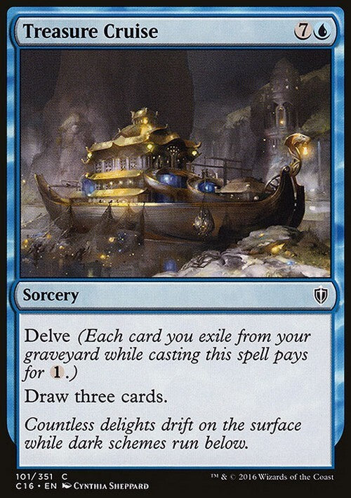 Treasure Cruise ~ Commander 2016 [ Excellent ] [ Magic MTG ]