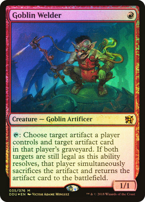 FOIL Goblin Welder ~ Duel Decks [ NM ] [ Magic MTG ]