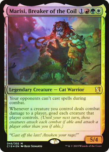 FOIL Marisi, Breaker of the Coil ~ Commander 2019 [ NearMint ] [ Magic MTG ]