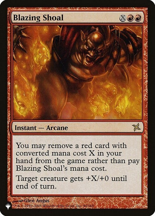Blazing Shoal ~ The List [ NearMint ] [ Magic MTG ]