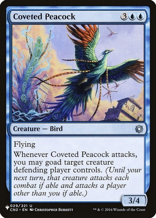 Coveted Peacock ~ The List [ NearMint ] [ Magic MTG ]