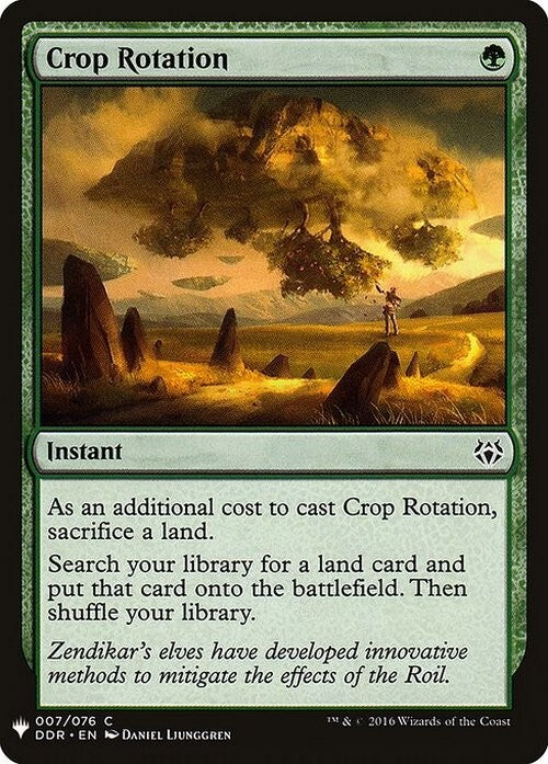 Crop Rotation ~ Mystery Booster [ NearMint ] [ Magic MTG ]