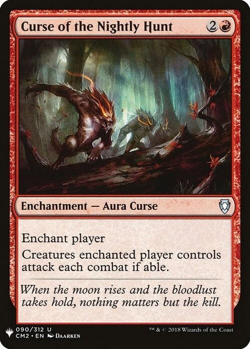 Curse of the Nightly Hunt ~ Mystery Booster [ NearMint ] [ Magic MTG ]