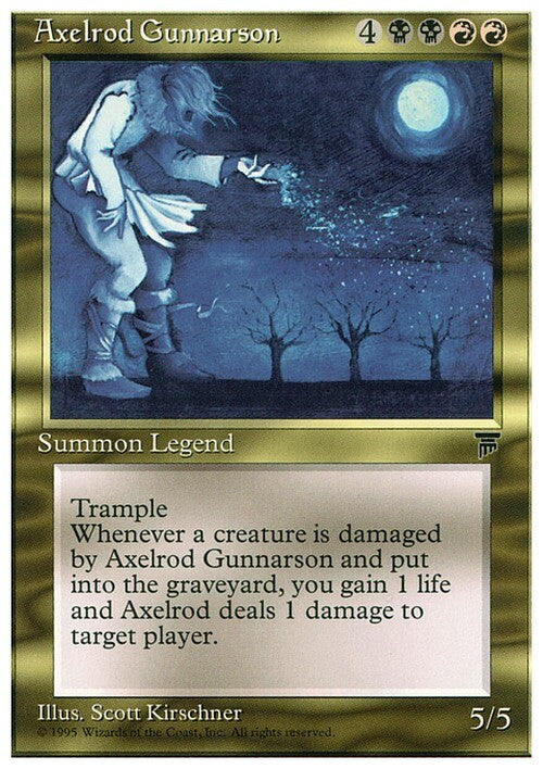 Axelrod Gunnarson ~ Chronicles [ Excellent ] [ Magic MTG ]