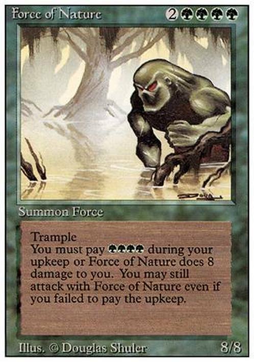 Force of Nature ~ Revised [ Excellent ] [ Magic MTG ]