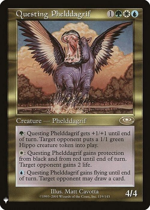 Questing Phelddagrif ~ Mystery Booster [ NearMint ] [ Magic MTG ]