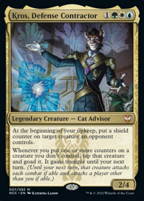 Kros, Defense Contractor ~ Commander: Streets of New Capenna [ NM ] [ MTG ]