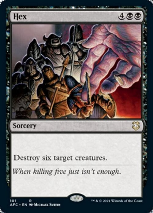 Hex ~ Commander: Adventures in the Forgotten Realms [ NM ] [ MTG ]