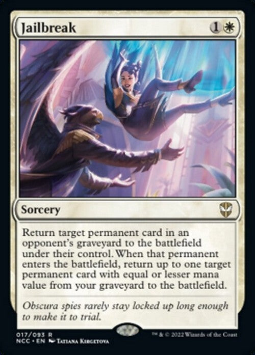 Jailbreak ~ Commander: Streets of New Capenna [ NM ] [ Magic MTG ]