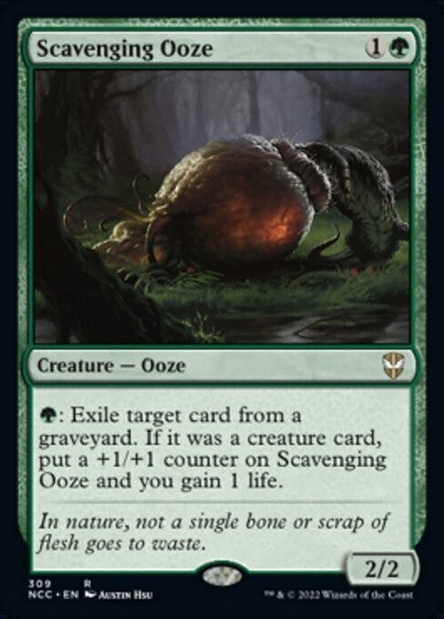 Scavenging Ooze ~ Commander: Streets of New Capenna [ NM ] [ Magic MTG ]