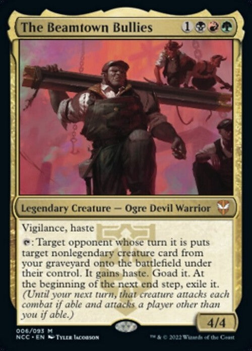 The Beamtown Bullies ~ Commander: Streets of New Capenna [ NM ] [ Magic MTG ]
