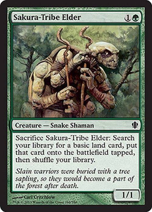 Sakura-Tribe Elder ~ Commander 2013 [ Excellent ] [ Magic MTG ]