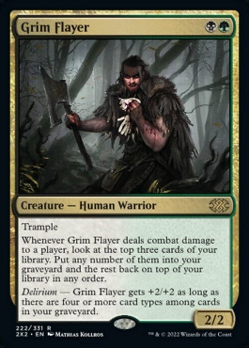 Grim Flayer ~ Double Masters 2022 [ NearMint ] [ Magic MTG ]