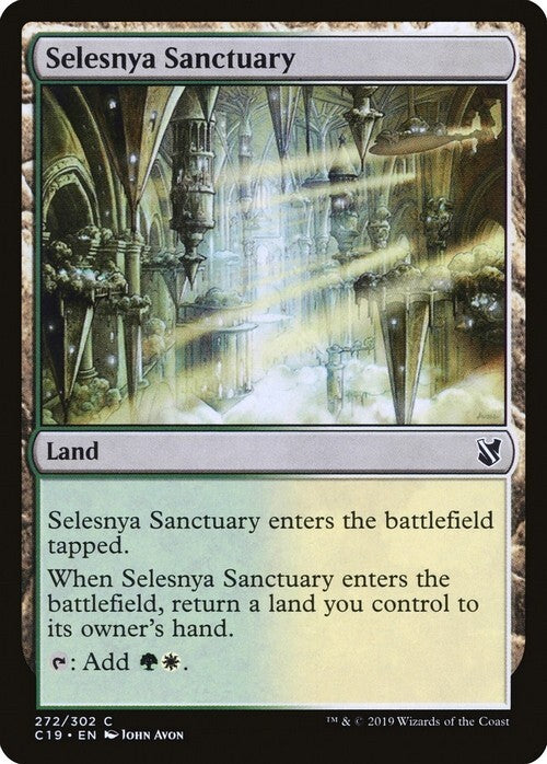 Selesnya Sanctuary ~ Commander 2019 [ Excellent ] [ Magic MTG ]