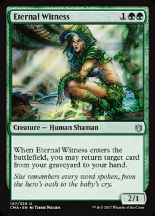 Eternal Witness ~ Commander Anthology 1 [ Excellent ] [ Magic MTG ]