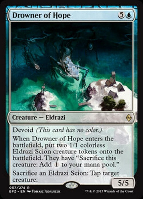 Drowner of Hope ~ Battle for Zendikar [ Excellent ] [ Magic MTG ]