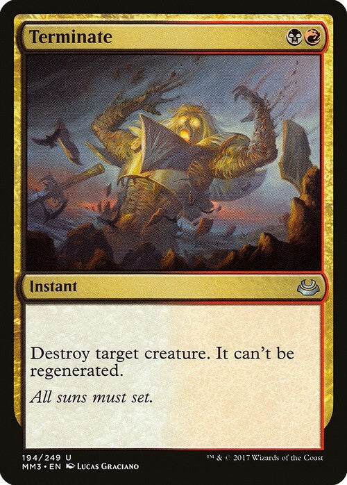 Terminate ~ Modern Masters 2017 [ Excellent ] [ Magic MTG ] - London Magic Traders Ltd