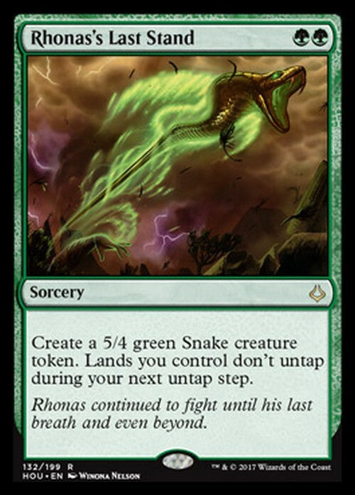 Rhonas's Last Stand ~ Hour of Devastation [ Excellent ] [ Magic MTG ]