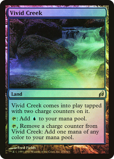FOIL Vivid Creek ~ Lorwyn [ Excellent ] [ Magic MTG ]