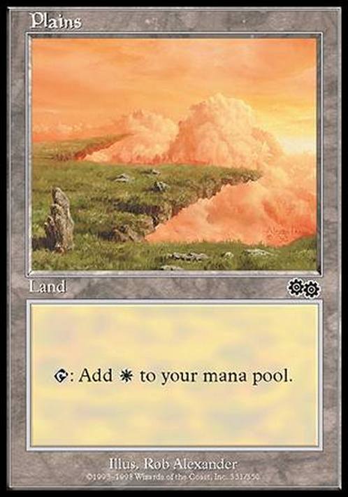 Choose your BASIC LAND ~ Urza's Saga [ Excellent ] [ Magic MTG ]