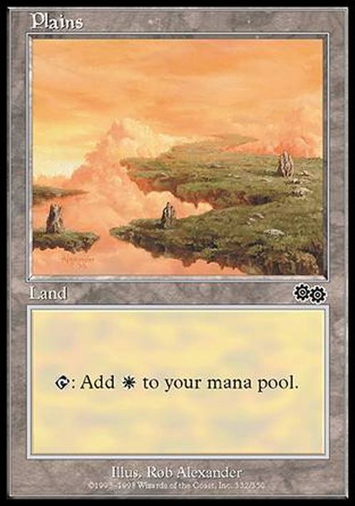 Choose your BASIC LAND ~ Urza's Saga [ Excellent ] [ Magic MTG ]