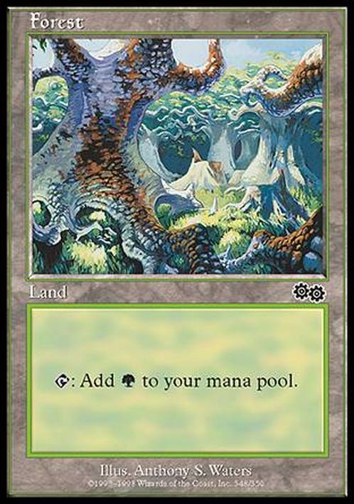 Choose your BASIC LAND ~ Urza's Saga [ Excellent ] [ Magic MTG ]