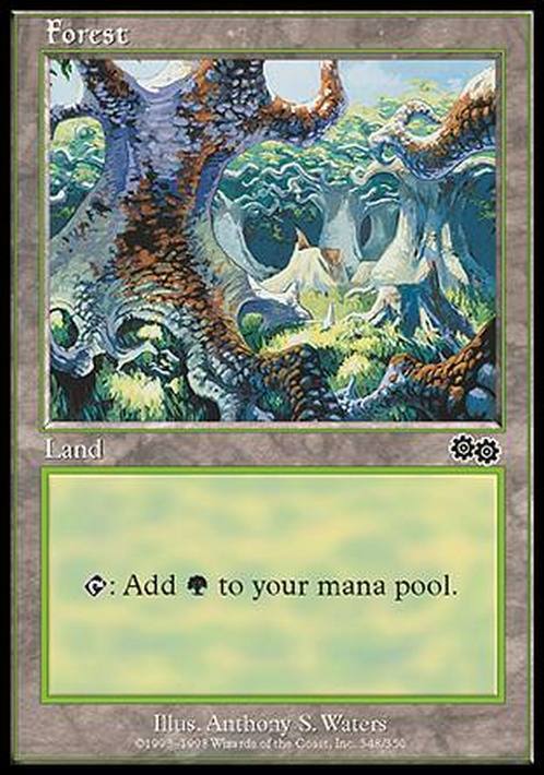 Choose your BASIC LAND ~ Urza's Saga [ Excellent ] [ Magic MTG ] - London Magic Traders Limited