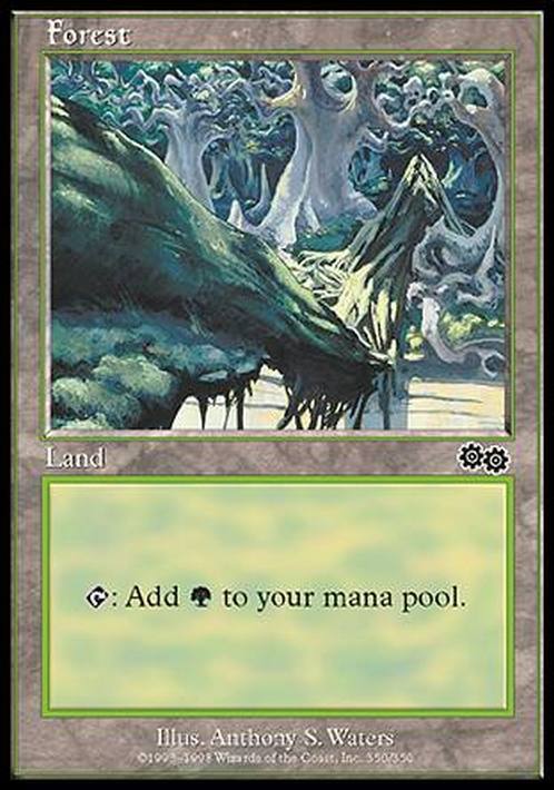 Choose your BASIC LAND ~ Urza's Saga [ Excellent ] [ Magic MTG ]