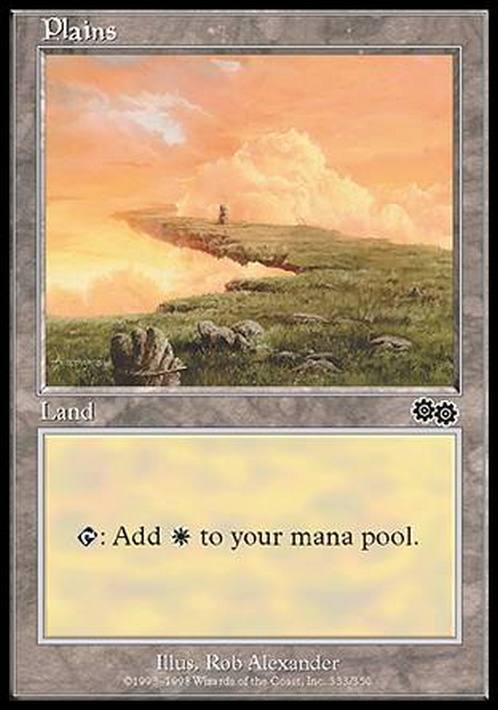 Choose your BASIC LAND ~ Urza's Saga [ Excellent ] [ Magic MTG ]