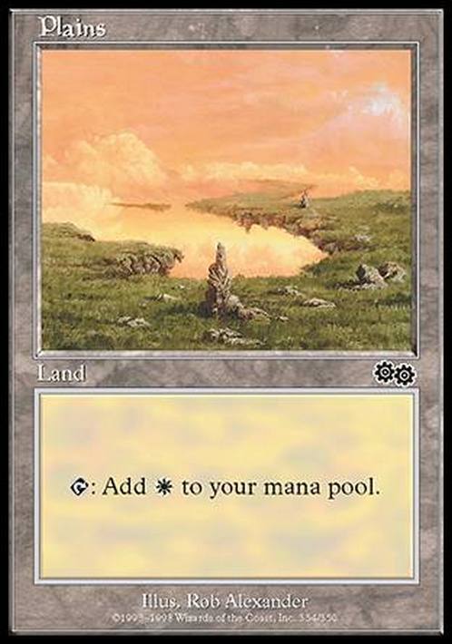 Choose your BASIC LAND ~ Urza's Saga [ Excellent ] [ Magic MTG ]