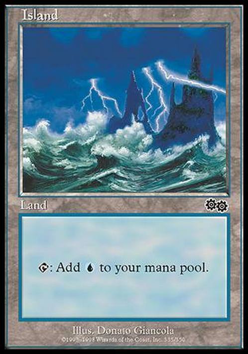 Choose your BASIC LAND ~ Urza's Saga [ Excellent ] [ Magic MTG ]