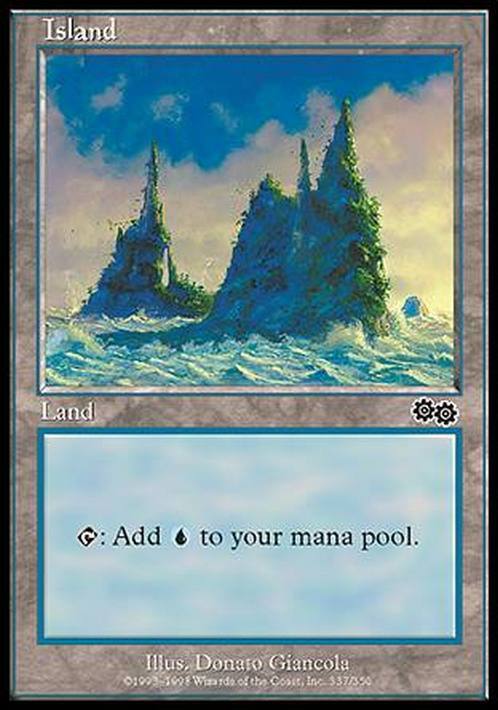 Choose your BASIC LAND ~ Urza's Saga [ Excellent ] [ Magic MTG ]