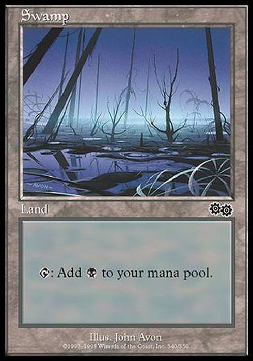 Choose your BASIC LAND ~ Urza's Saga [ Excellent ] [ Magic MTG ]