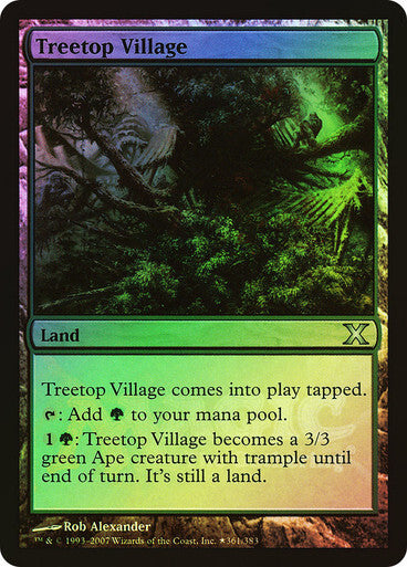 FOIL Treetop Village ~ Gateway Promos [ Excellent ] [ Magic MTG ]