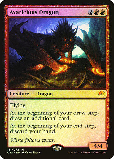 FOIL Avaricious Dragon ~ Magic Origins [ NearMint ] [ Magic MTG ]
