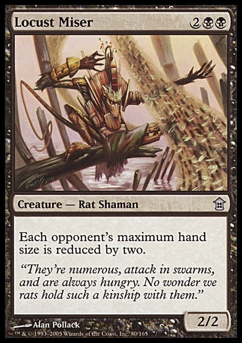 Locust Miser ~ Saviors of Kamigawa [ PLAYED ] [ Magic MTG ]