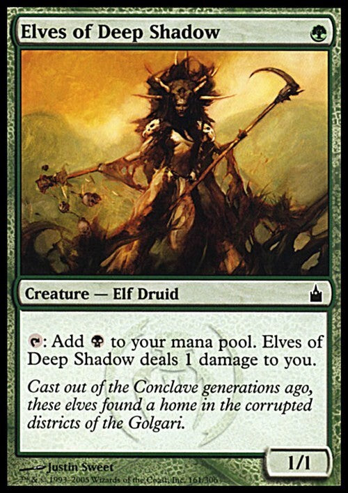 Elves of Deep Shadow ~ Ravnica: City of Guilds [ Excellent ] [ Magic MTG ]