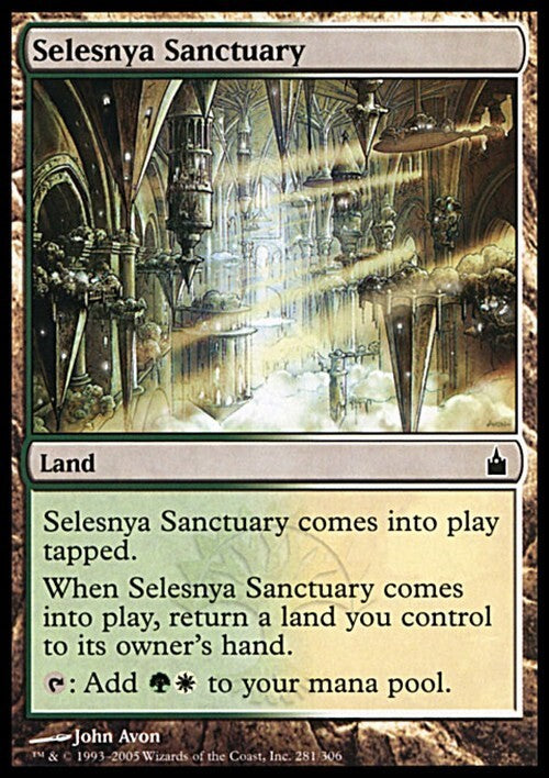 Selesnya Sanctuary ~ Ravnica: City of Guilds [ PLAYED ] [ Magic MTG ]