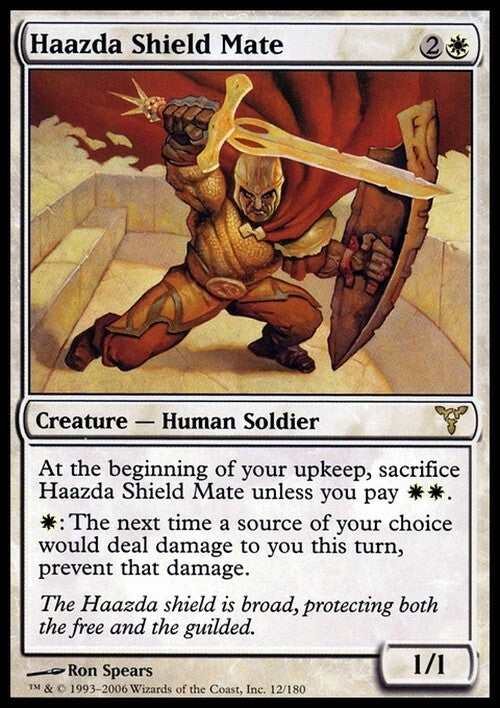 Haazda Shield Mate ~ Dissension [ Excellent ] [ Magic MTG ]